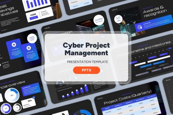 Download Cyber Project Management - PPT Templates - Premium Resources